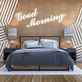 Camera da Letto in Legno